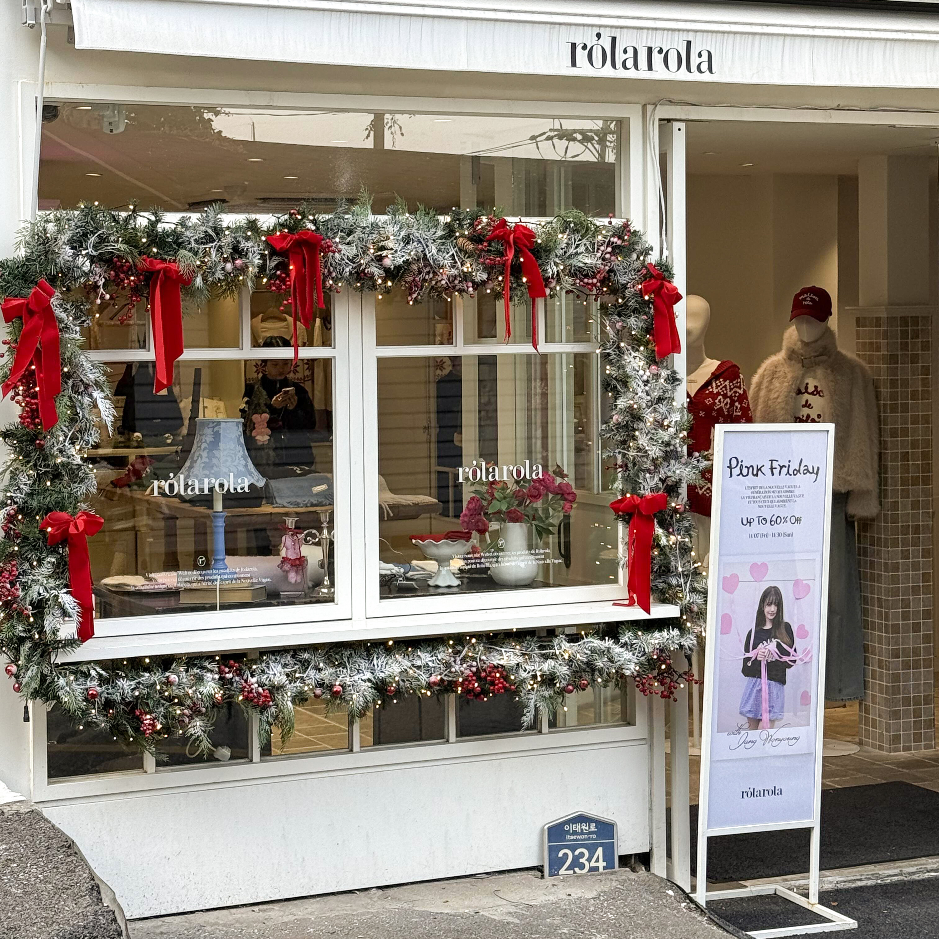 圣诞装饰藤条圣诞节门店橱窗挂件咖啡店餐厅氛围感场景布置装饰