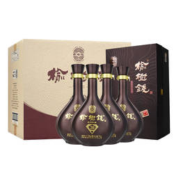 榆树钱酒钻石20 浓香型高粱酒纯粮白酒41.8度 吉林名酒礼盒装送礼