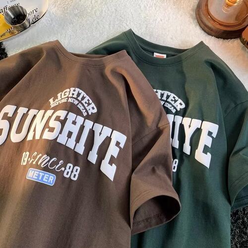 summer t shirt tshirt shirts tees cool tops青少年体袖t恤男