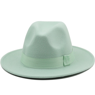 pop hip hat sun women men bohemian 拍照宽帽檐礼帽jazz