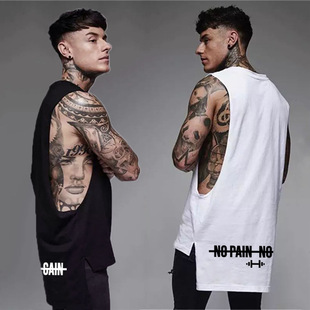 Tank summer Vest 夏新舒适 gym Singlet男背心健身汗衫 Man Mens
