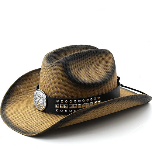 西部牛仔帽Women Men Western Cowboy Hats Jazz Hippop