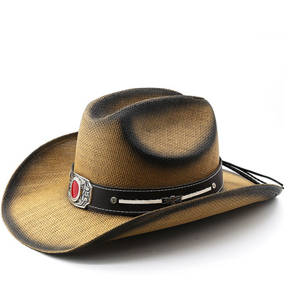 时尚宽檐帽Jazz Hats CowboyWide Brim Men Hat Panama Women