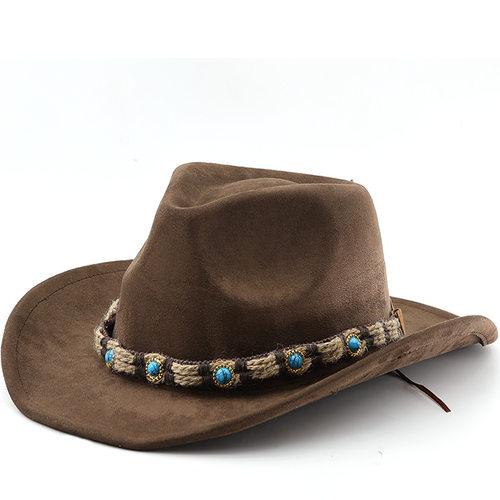西部牛仔帽Vintage Western Cowboy Hat For Men's jazz