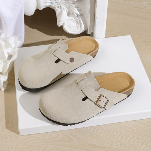 men clogs slides women cork sandals slippers flip flops