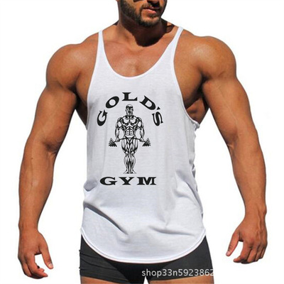 Mens Vest summer Tank Man gym Singlet男背心健身汗衫夏新舒适