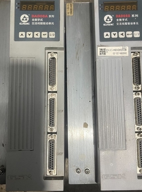 议价广数DAD08A一拖二伺服驱动器二台，拆机下来的，成色实物图