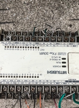 议价三菱FXos-30MR-001拆机的，实物图拍照，成色如图