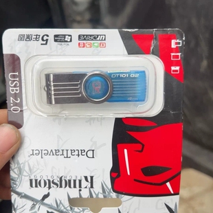 议价金士顿U盘，型号DT101 G2，4GB容量，USB2.0接