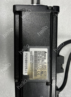 议价台达伺服电机ECMA-C20604PS，400W功率，拆机品