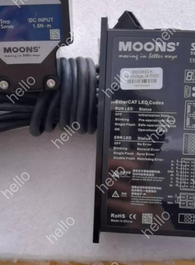 议价鸣志57步进套装，MOONS电机AM23RS3DMA+驱动器