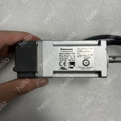 议价松下A6伺服电机MSMF012L1U2M，100W功率，带键