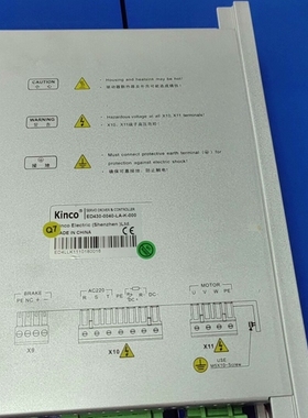议价步科驱动器ED430-0040-LA-K-000，功能包好，