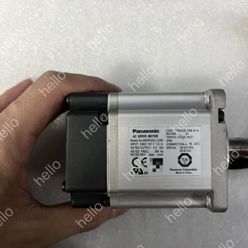 议价松下A6伺服电机MSMF022L1U2M，200W功率，带键,电子元器件市场,其它元器件,淘宝优惠券,粉丝福利购,淘宝优惠卷