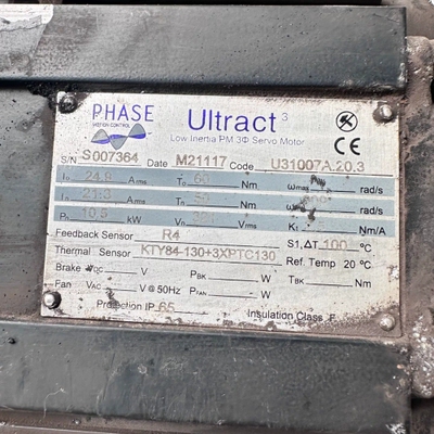 议价菲仕伺服电机KTY84-130+3XPTC130二手拆机实物