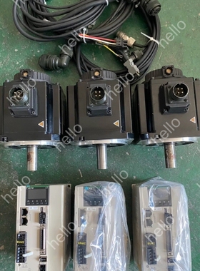议价1.5KW禾川130伺服套装HCSERVO-X3，功能完好无