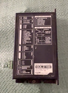 议价韩国GGM驱动器，GUL-2-100 拆机包正常