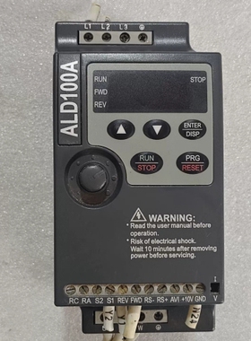 议价台湾产0.4KW变频器ALD120A00D4R1，