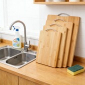 楠竹切菜板防裂防霉实木菜板家用抗菌砧板案板厨房刀板面板超加厚