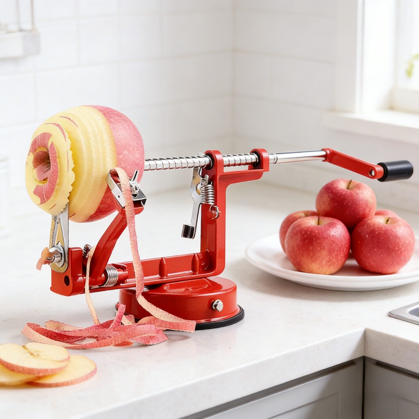 多功能削苹果三合一削电动神器削皮机苹果削皮神器手摇去核去皮