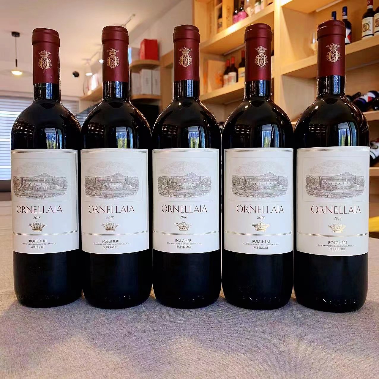 奥纳亚酒庄ornellaia欧纳拉雅 超级托斯卡纳干红葡萄酒意大利四雅