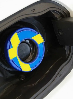 日本Deff适用VOLVO沃尔沃富豪汽油箱装饰盖XC406090/V6090/S60/90