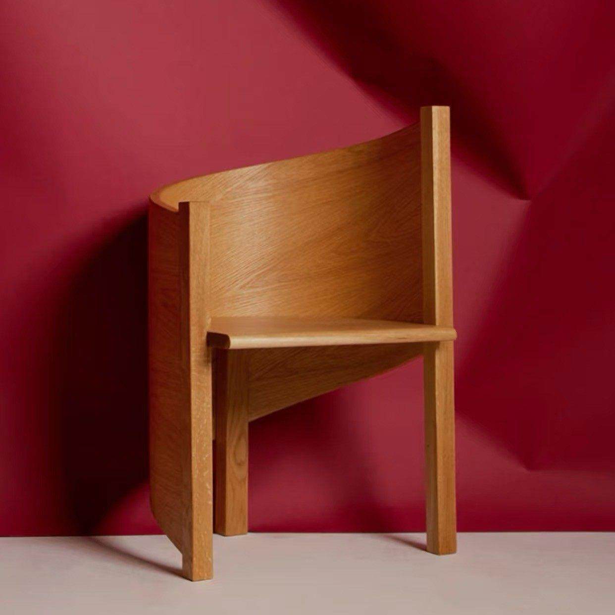 中古风实木餐椅现代简约圆形靠背书桌椅复古休闲咖啡椅创意化妆椅,住宅家具,餐椅,淘宝优惠券,粉丝福利购,淘宝优惠卷