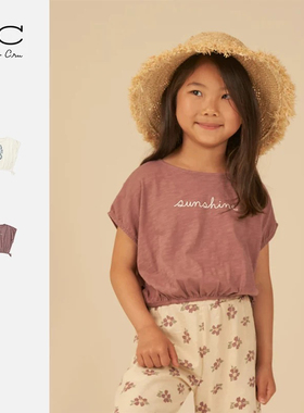 5折现货清仓 美国Rylee and cru女童T恤上衣夏装