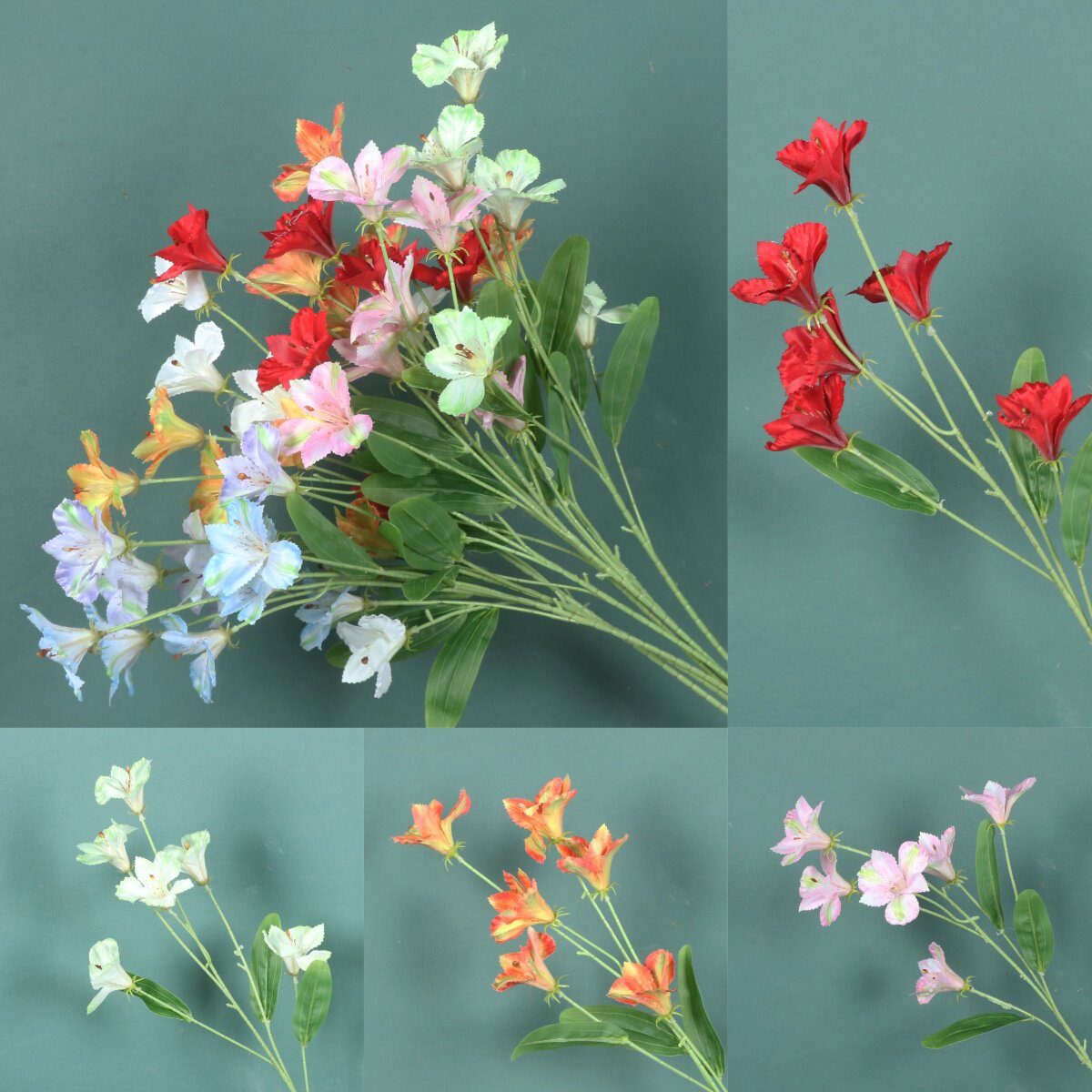 婚庆仿真花水仙百合婚礼堂背景吊顶挂花路引花排插花假花装饰花艺