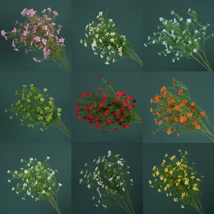 饰拱门花吊顶花束插花 婚庆仿真绢花小野花路引花艺布置假花绢花装