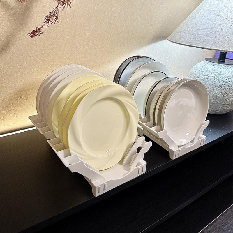 厨房立式碗碟收纳架橱柜内置分隔碗盘餐具水槽台面碗柜沥水置物架