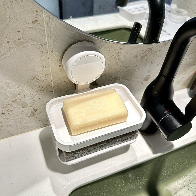 墙上沥水卫生间收纳浴室置物架