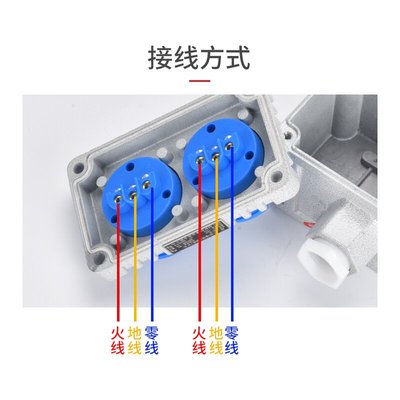 爆四10单三双插防头座爆联孔i座联联插联防插10a16a5v孔