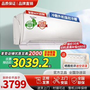 格力冷静王挂机大1匹大1.5匹新一级能效省电变频空调除菌金色静音