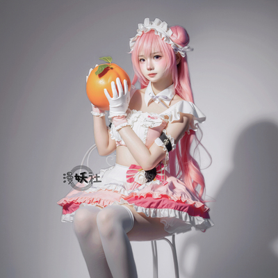 漫妖社现货 doro桃乐丝cos女仆装nikke联动咖啡店女仆cosplay服装