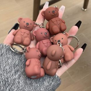 VALUE钥匙扣小熊6色唇泥提色自然哑光显白唇釉学生党平价 ART