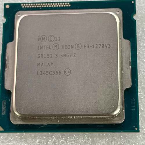 可维修E3-1270V3 CPU 成色好 CPU 使用正常 实议价
