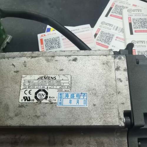 可维修西门子伺服电机1FL4044-0AF21-0AA0快速维修安议价