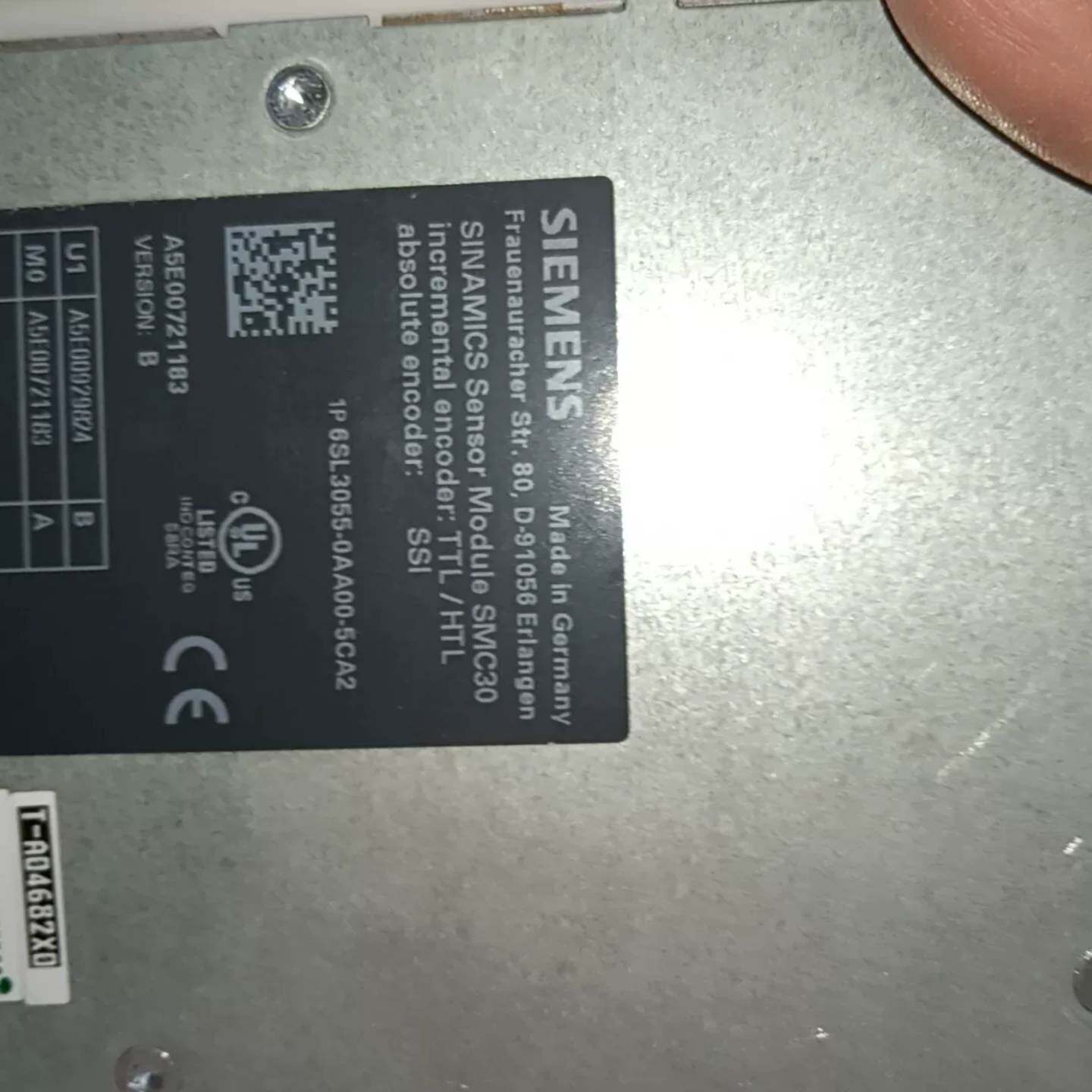 可维修西门子编码器模块6SL3055-0AA0-5CA2，议价