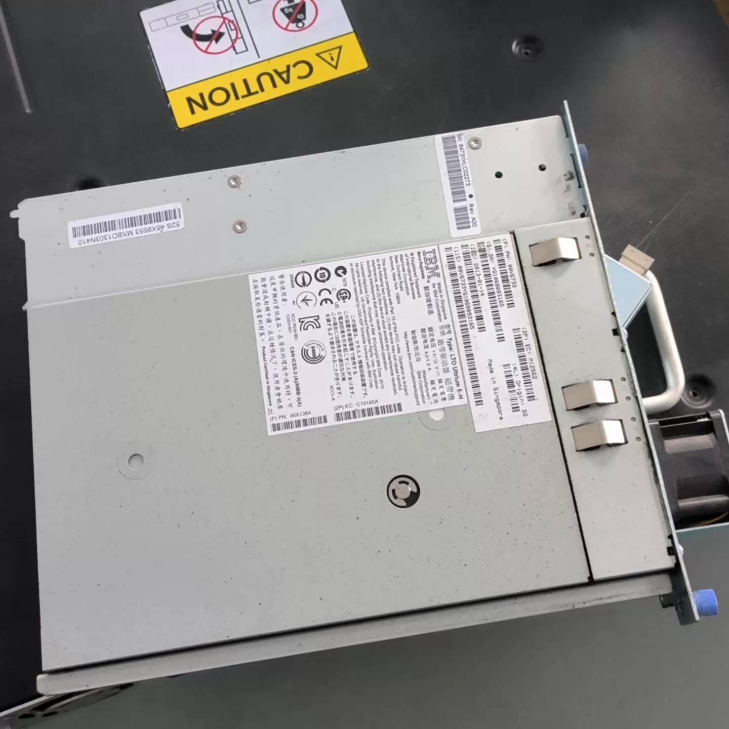 可维修3573 IBM 00V6733 LTO5 8GB FC议价