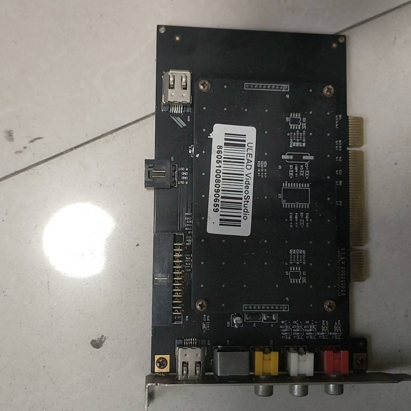 可维修绘声绘影采集卡ULEAD其它元器件