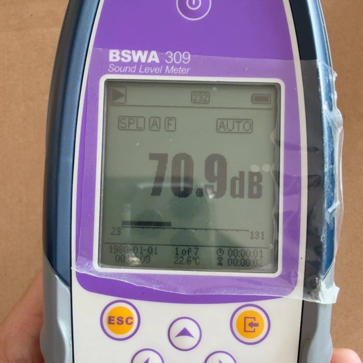 可维修声望BSWA 309多功能声级计。图片实物图。功能正常包好。