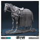 西方电影游戏魔幻骷髅战马摆件 3D打印模型图纸白模定制STL文件
