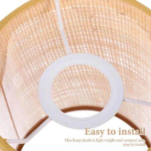 Rattan Lampshade E27 E14 Desk Table Floor Lamp Shades