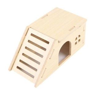Toy Hut for Wood Similar Climbing Rat Sized Hamster