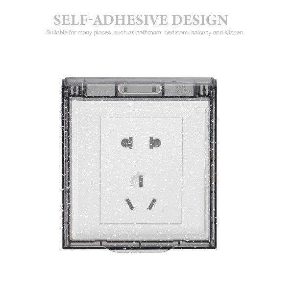 3 Pcs Household Safety Light Switch Protectors Cover Car