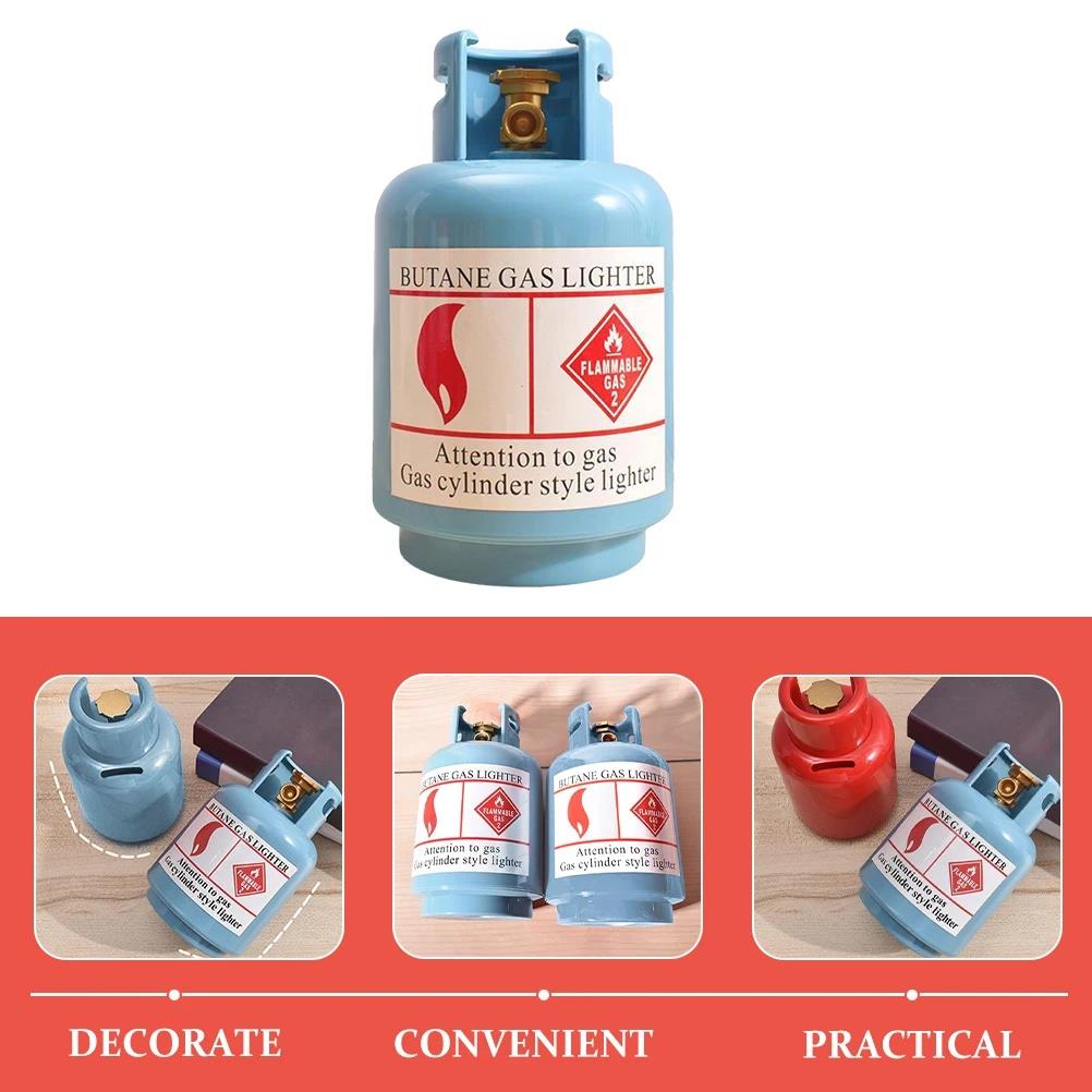 1pc Gas Cylinder Shaped Piggy Bank Coin Saving Pot Kids