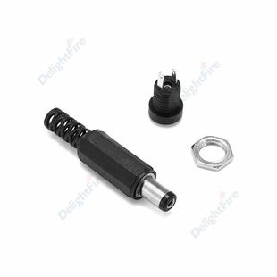 2.1mm Plug Socket 12V Connectors 5.5mm Power
