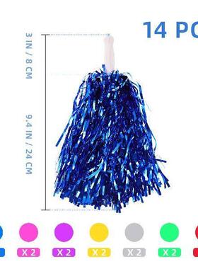 Poms Pom Cheerleading Cheerleader Cheer Pompoms