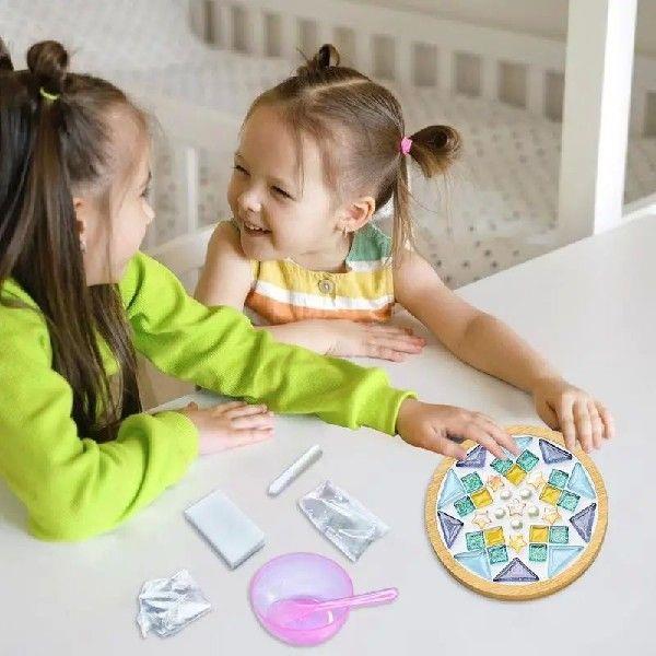 Mosaic Tile Coaster Kit DIY Coaster With Glass Mosaic Tiles